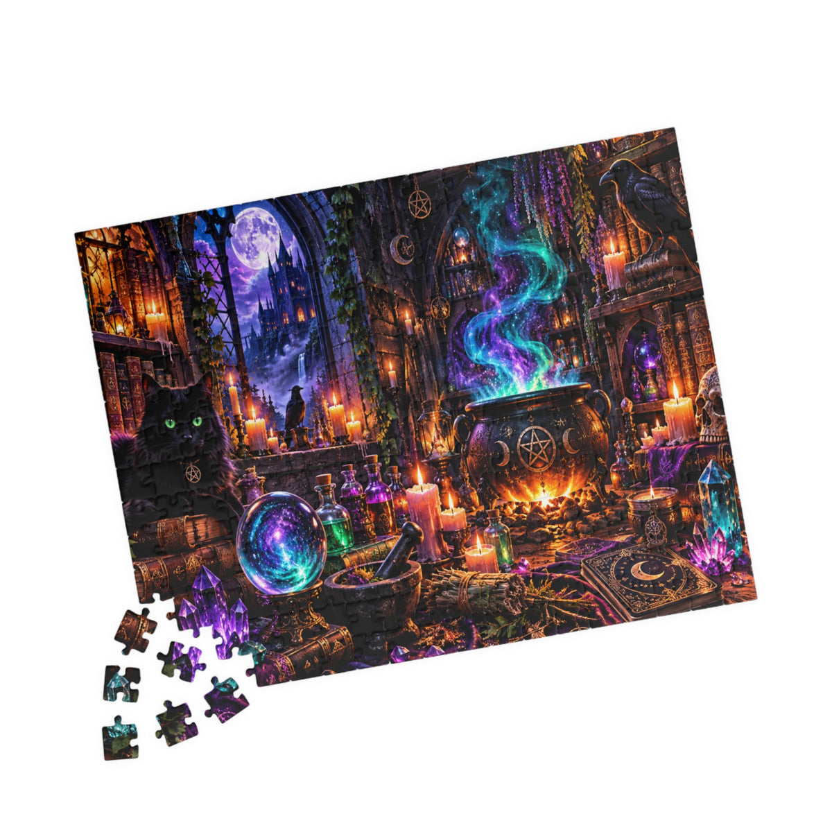 Magical Alchemist's Potion Puzzle — Mystical 110–1014 Piece Jigsaw