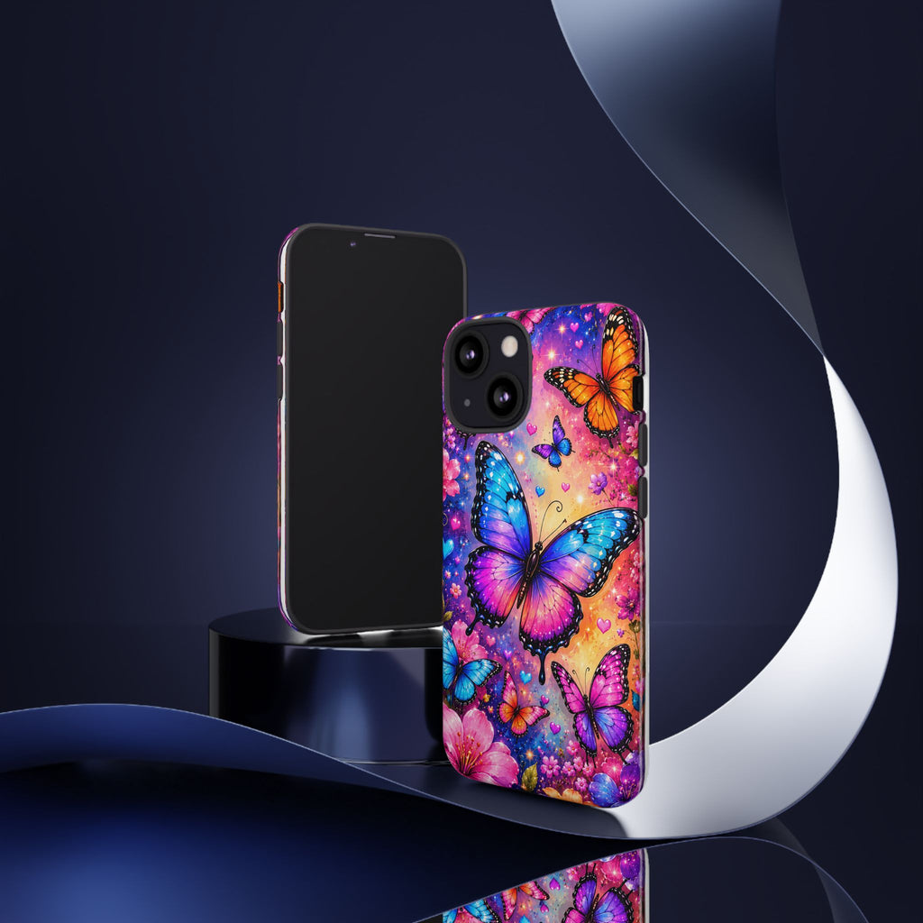Colorful Butterfly Pattern Phone Case | Tough Cases