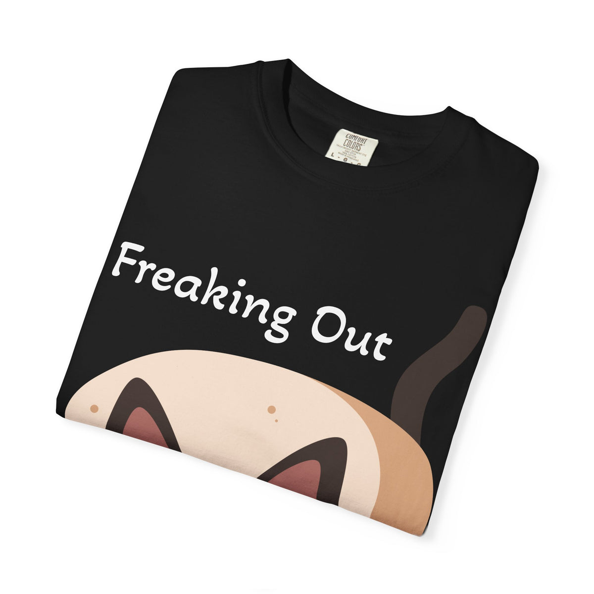 Black Cat in Toast T-Shirt | Cute Kawaii Kitty Illustration