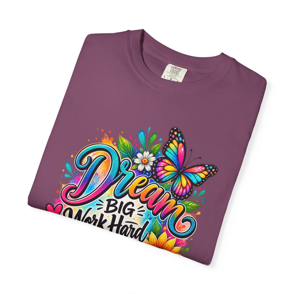 Inspirational 'Dream Big, Work Hard, Stay Kind' T-Shirt