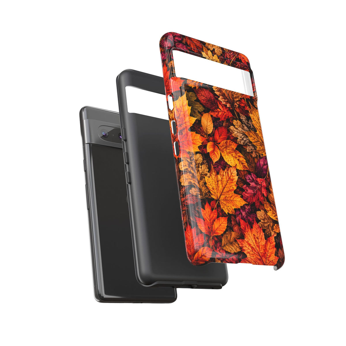 Autumn Leaves Tough Phone Case — Fall Foliage Protective Cover