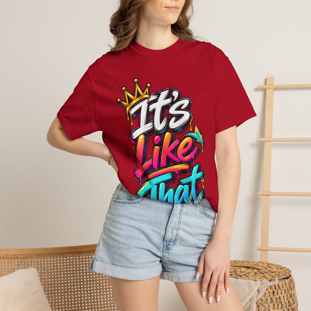 It's Like That Graphic T-Shirt — Retro Streetwear Tee