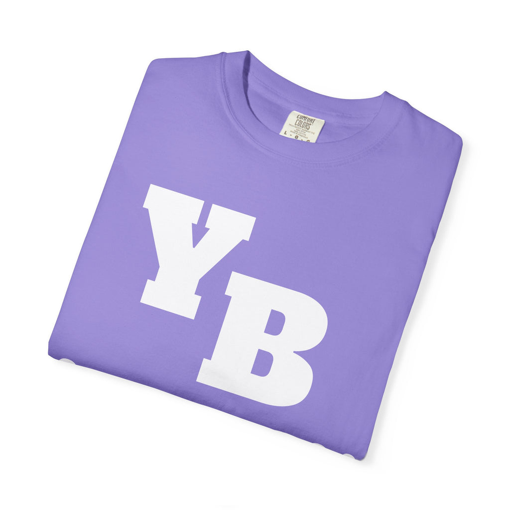 Funny 'YB ¿Normal?' Graphic T-Shirt — Upside-Down Retro Typography Tee