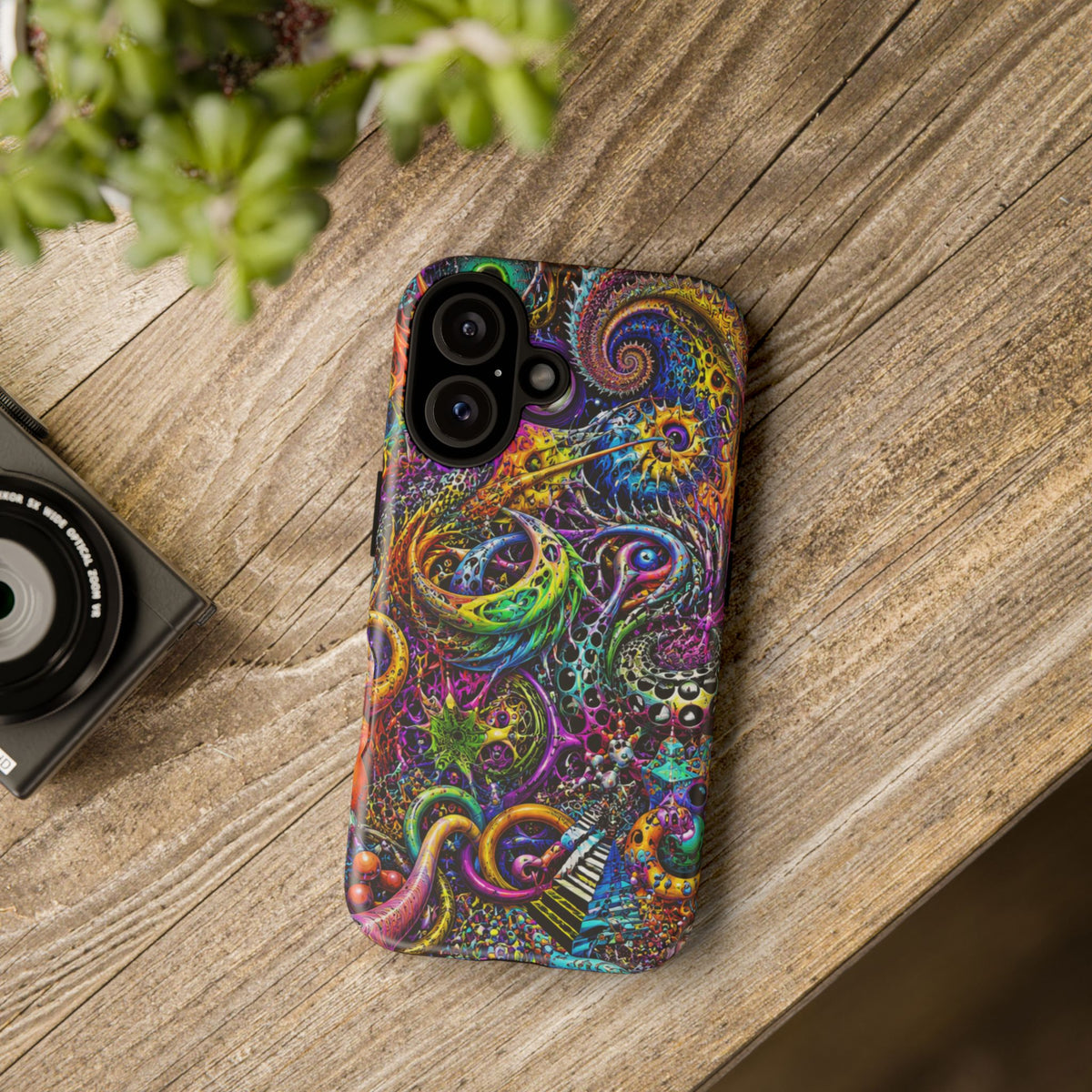 Psychedelic Octopus Swirl phone case