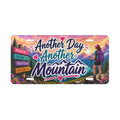 Another Day Another Mountain Vanity Plate | Hiking Scenic License Plate