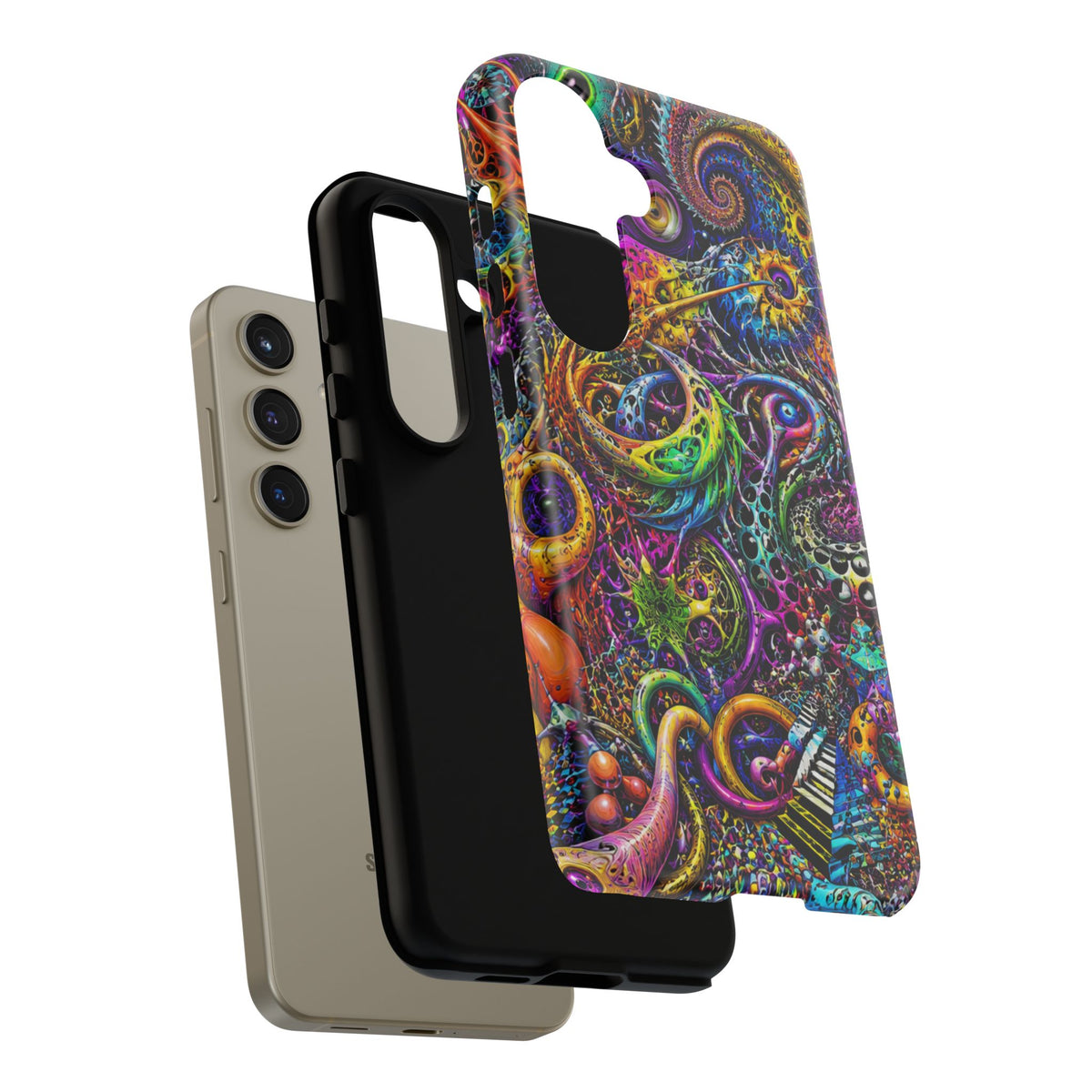 Psychedelic Octopus Swirl phone case