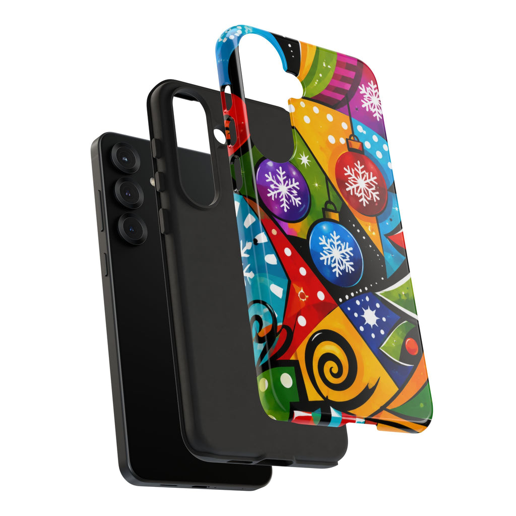 Holiday Ornament Phone Case — Colorful Festive Christmas Design