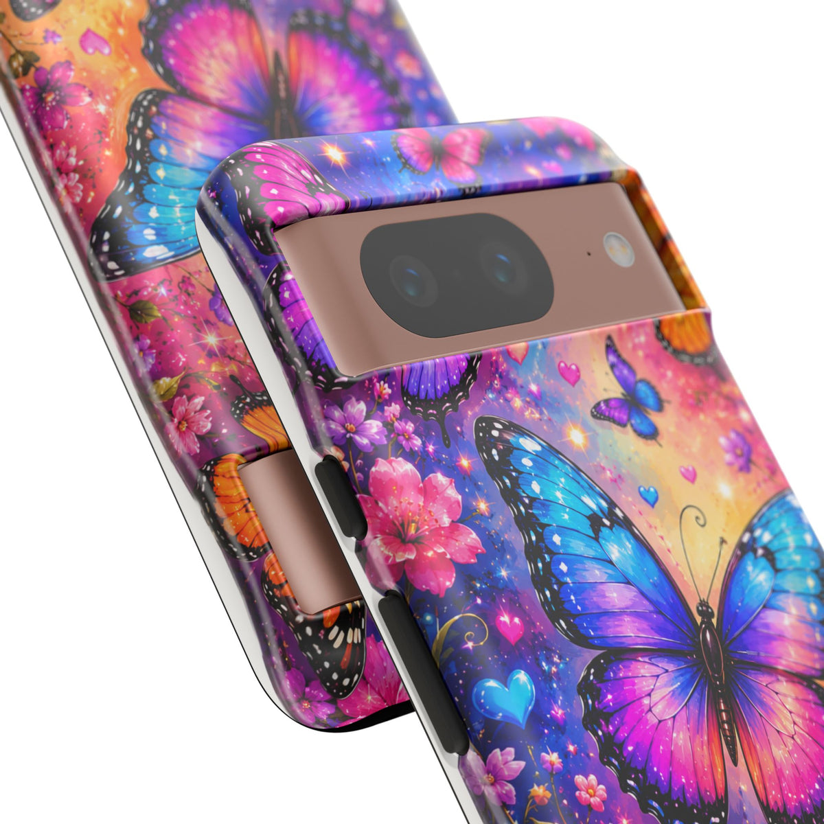 Colorful Butterfly Pattern Phone Case | Tough Cases