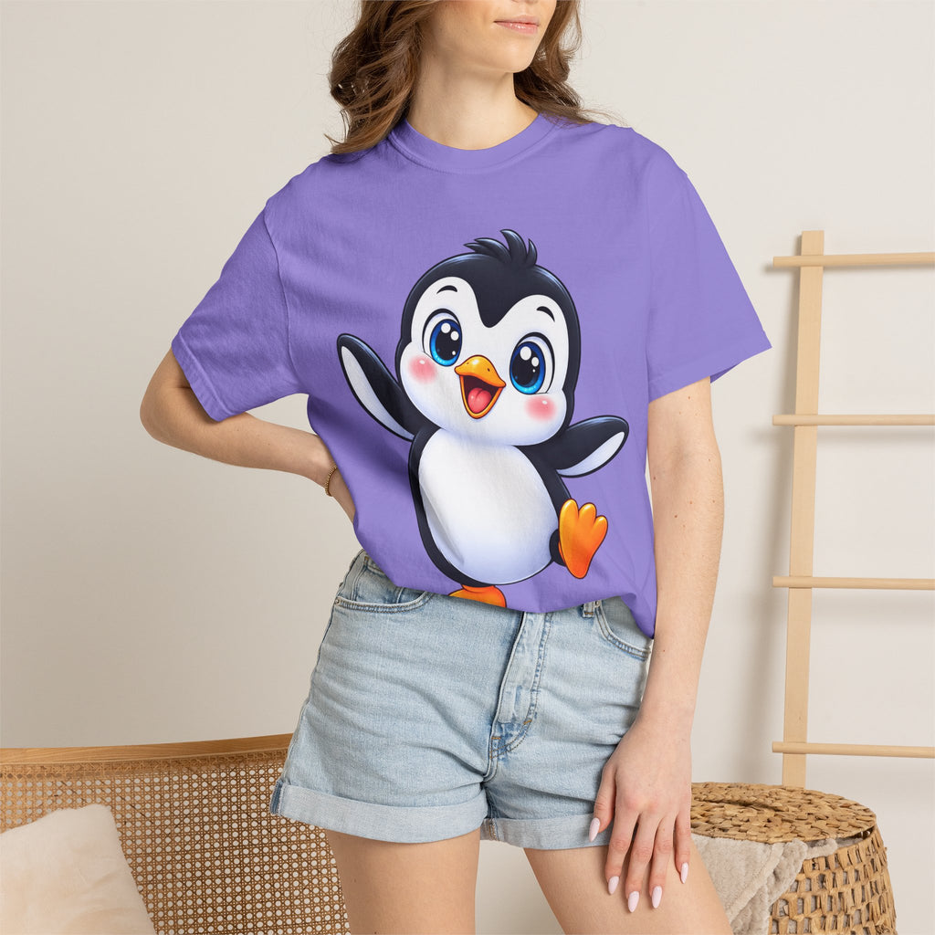 Cute Cartoon Penguin T-Shirt — Adorable Baby Penguin Graphic Tee