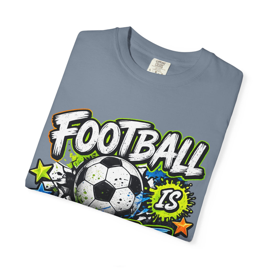 Football Is Life T-shirt | Soccer Ball Graphic Tee, Youth Sports