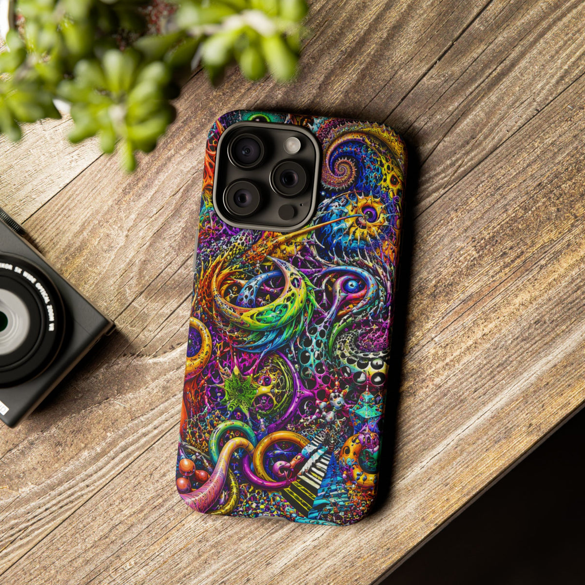Psychedelic Octopus Swirl phone case