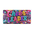 Cheer Leader Vanity Plate | Colorful Cheerleader License Plate