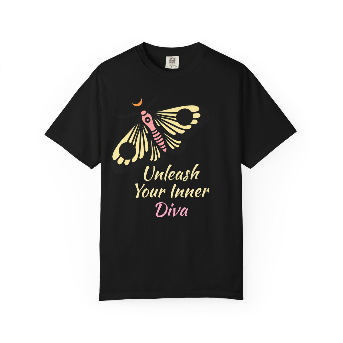 Butterfly 'Unleash Your Inner Diva' Graphic T-Shirt