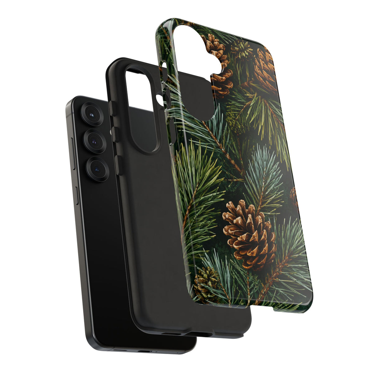 Pinecone Pines Phone Case — Festive Evergreen iPhone Cover