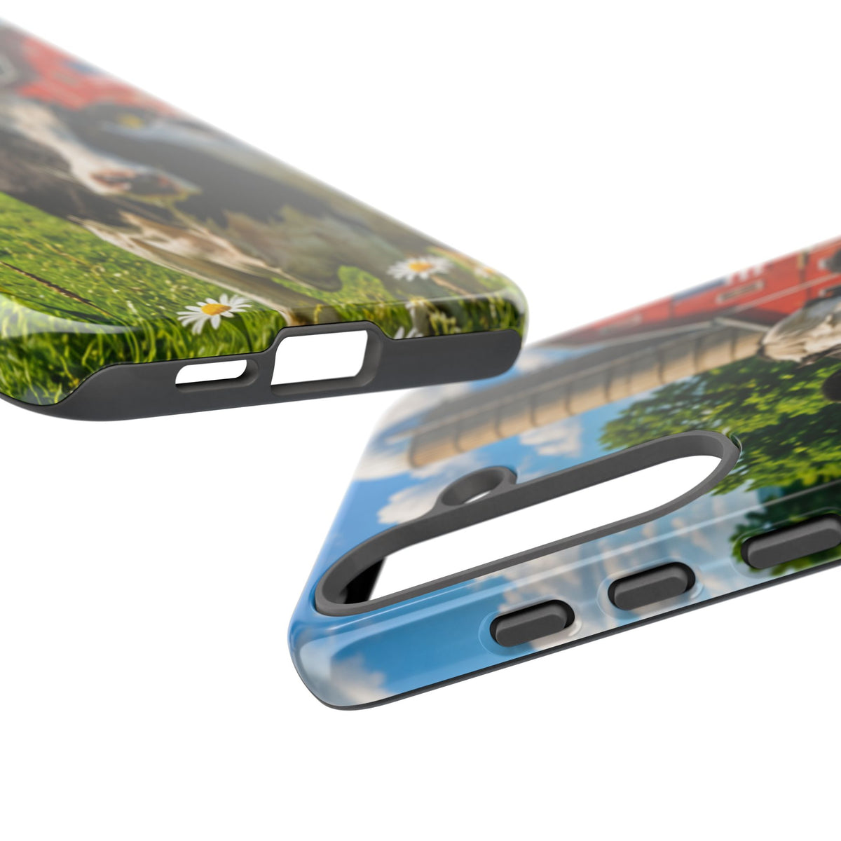 Cow Farm Phone Case — Rustic Barnyard iPhone Cover