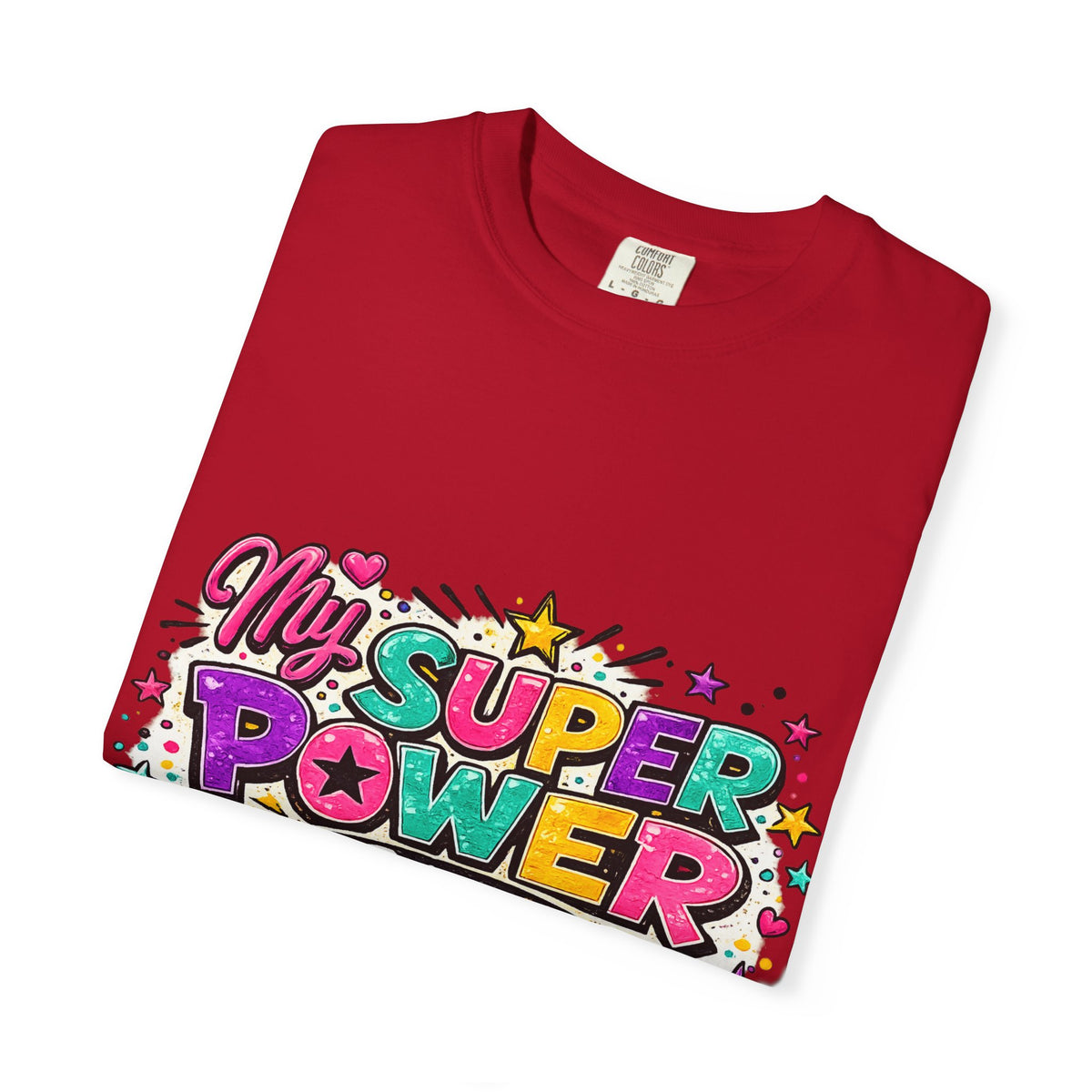 My Super Power Is Being A Mom T-shirt | Mom Graphic Tee