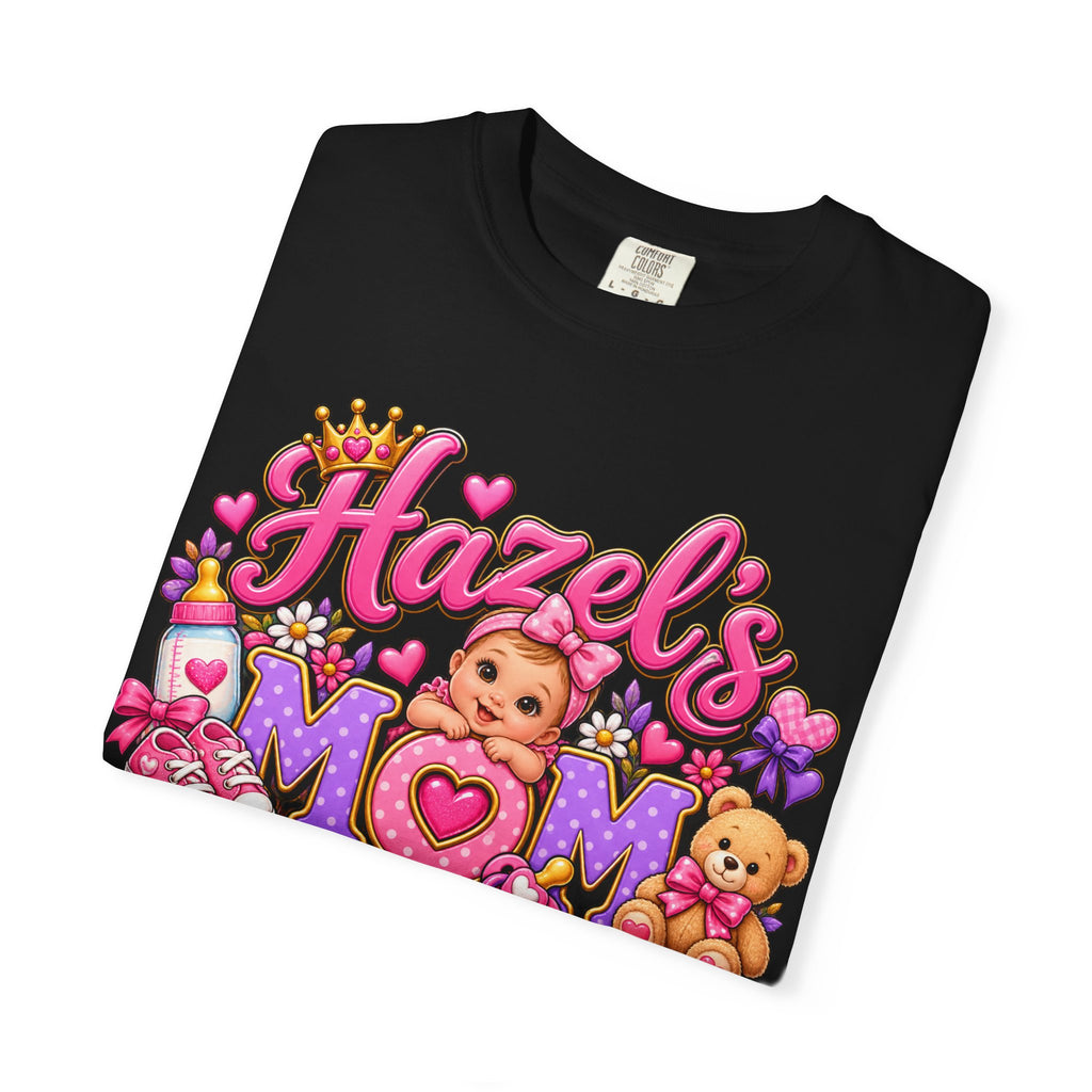 Hazel's Mom T-Shirt — Cute Baby & Teddy Graphic Mother's Day Tee