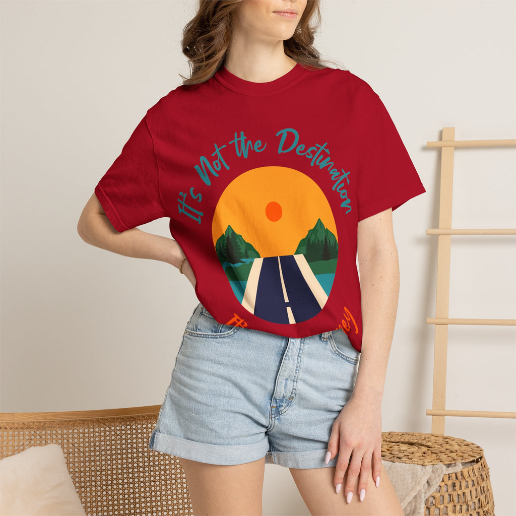 Journey Road T-Shirt — "It’s Not the Destination, It’s the Journey"
