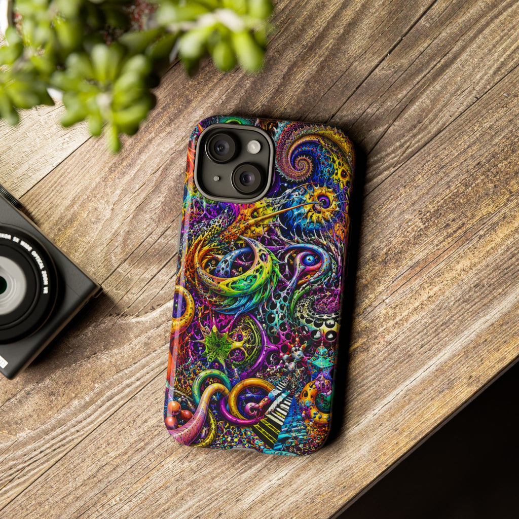 Psychedelic Octopus Swirl phone case
