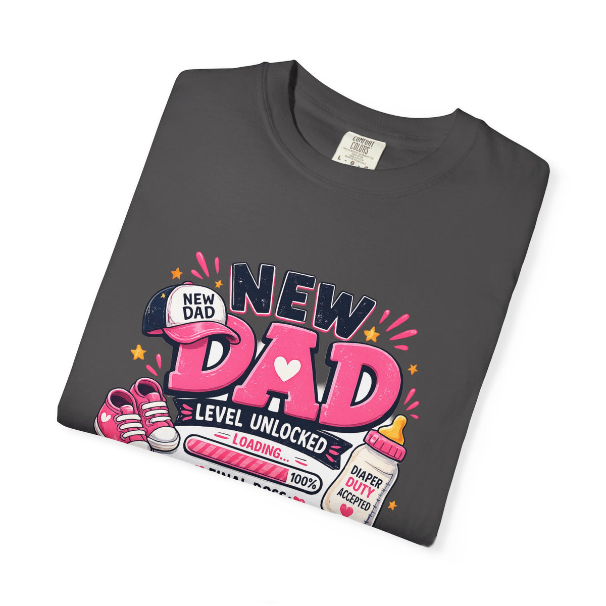 New Dad Level Unlocked T-shirt | Daddy to a Princess