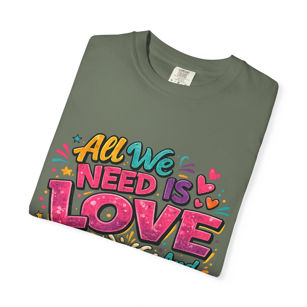 All We Need Is Love and Beer T-Shirt | Beer Graphic Tee