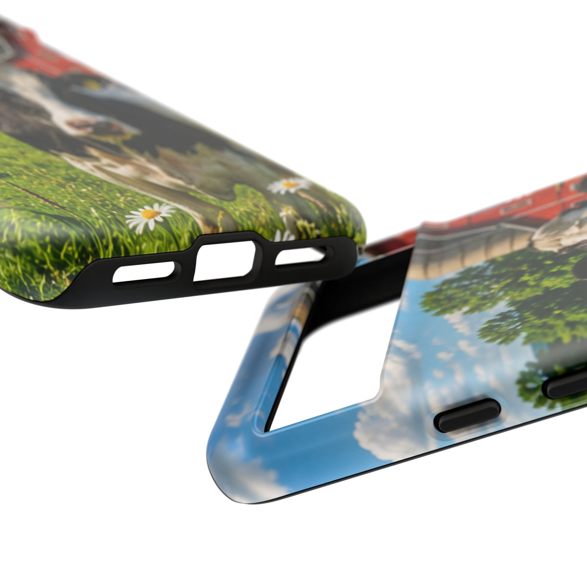 Cow Farm Phone Case — Rustic Barnyard iPhone Cover