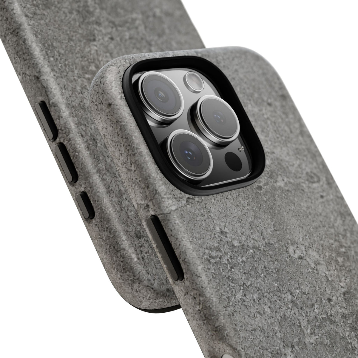 Concrete Texture Phone Case — Rugged Grey Protective iPhone Cover