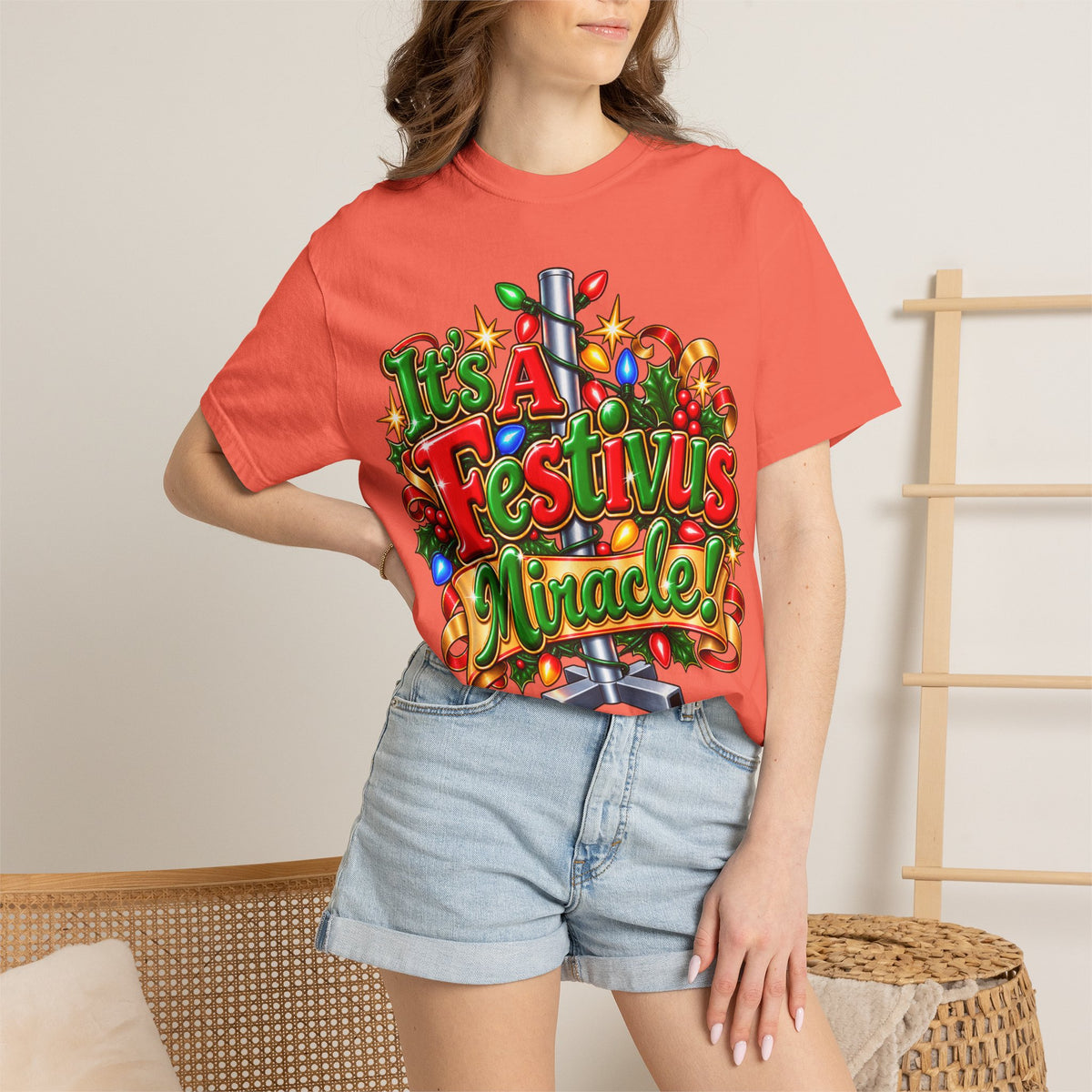 Festivus Miracle T-Shirt — Holiday Comedy Graphic Tee