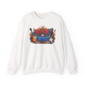 Rock 'N' Roll Graphic Sweatshirt — Retro Guitar Band Crewneck