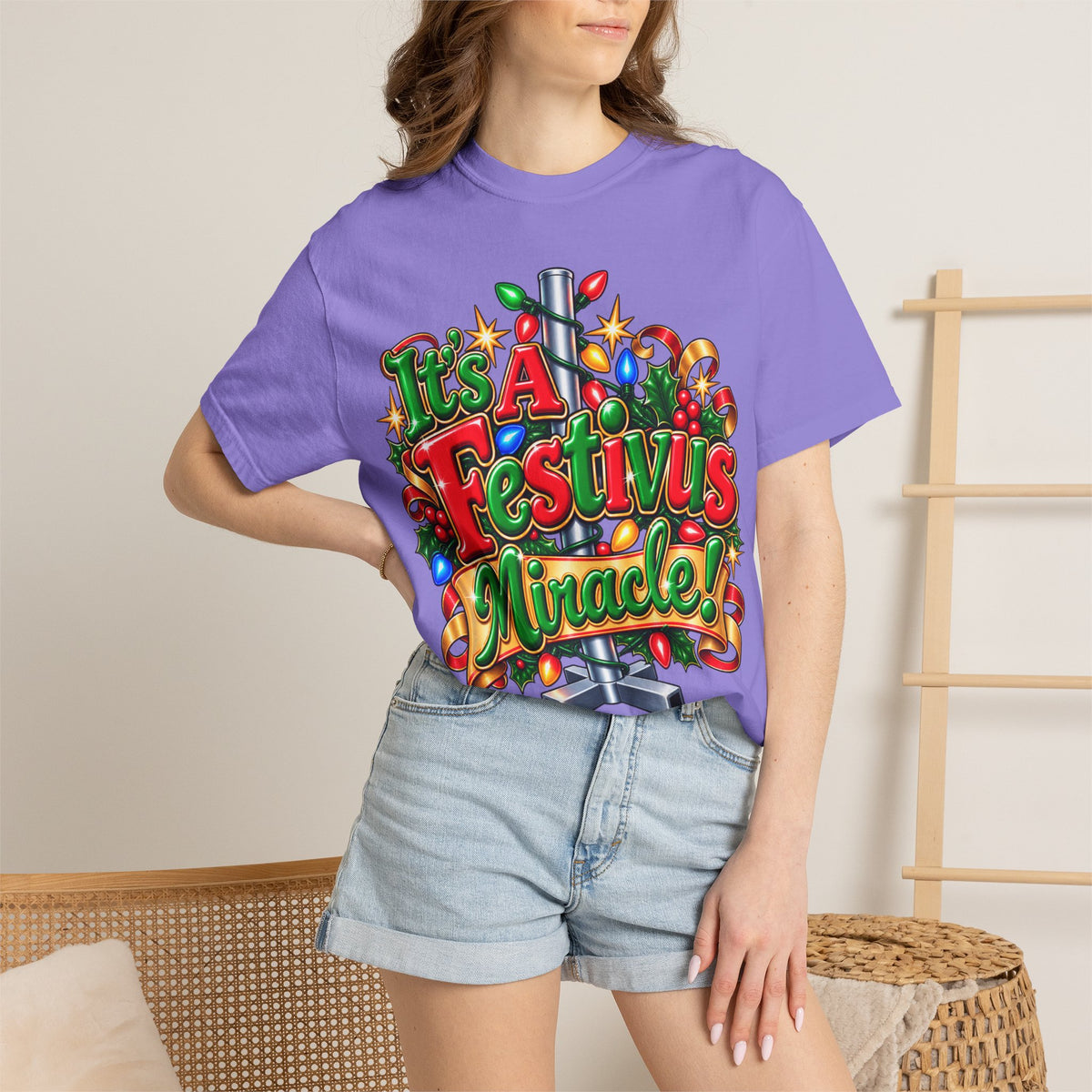 Festivus Miracle T-Shirt — Holiday Comedy Graphic Tee