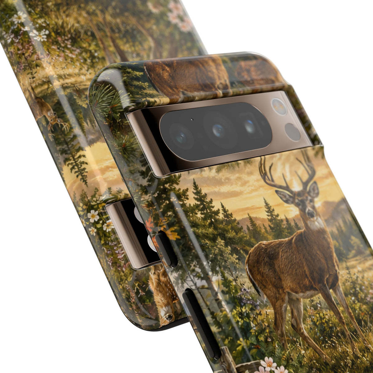 Deer Forest Phone Case — Woodland Bucks Nature iPhone Cover