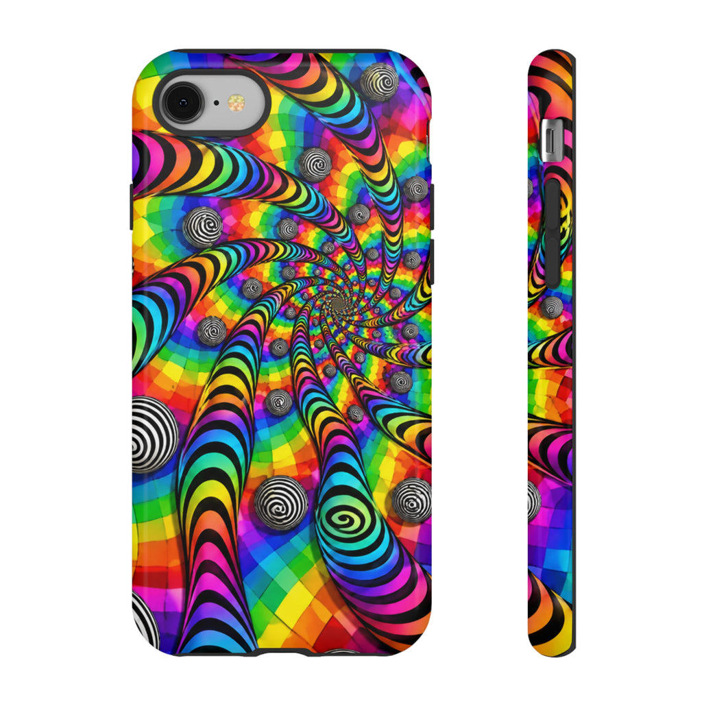 Psychedelic Spiral Optical Illusion Phone Case