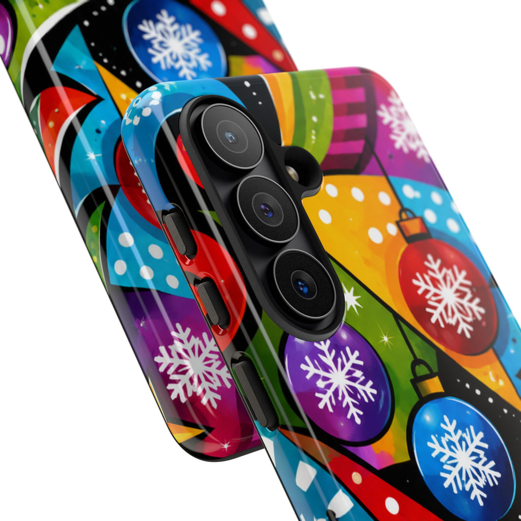 Holiday Ornament Phone Case — Colorful Festive Christmas Design