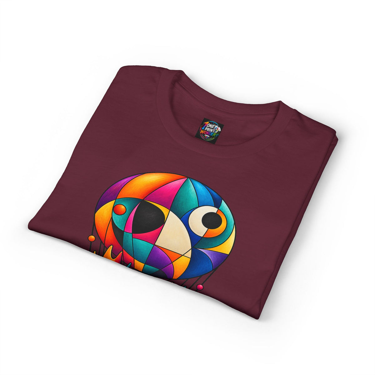 Colorful Geometric Hot Air Balloon T-Shirt