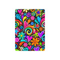 Poker Playing Cards — Psychedelic Floral Back Deck (Ace of Spades Design)
