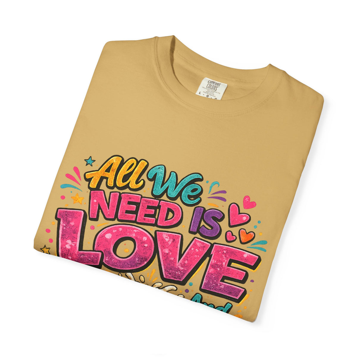 All We Need Is Love and Beer T-Shirt | Beer Graphic Tee