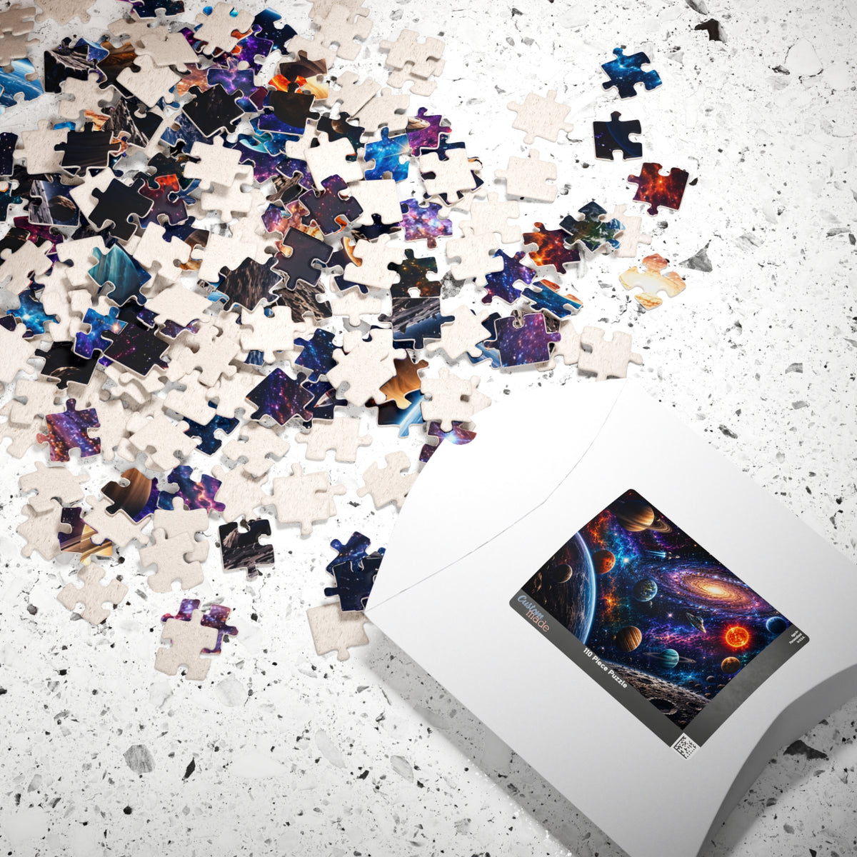 Cosmic Galaxy Jigsaw Puzzle — Space Planets & Nebulae (110/252/520/1014 pcs)