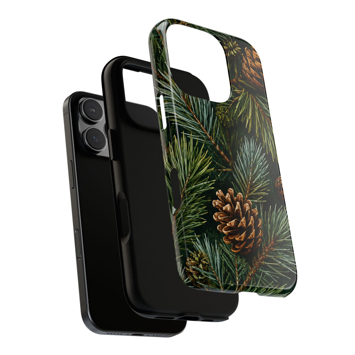 Pinecone Pines Phone Case — Festive Evergreen iPhone Cover