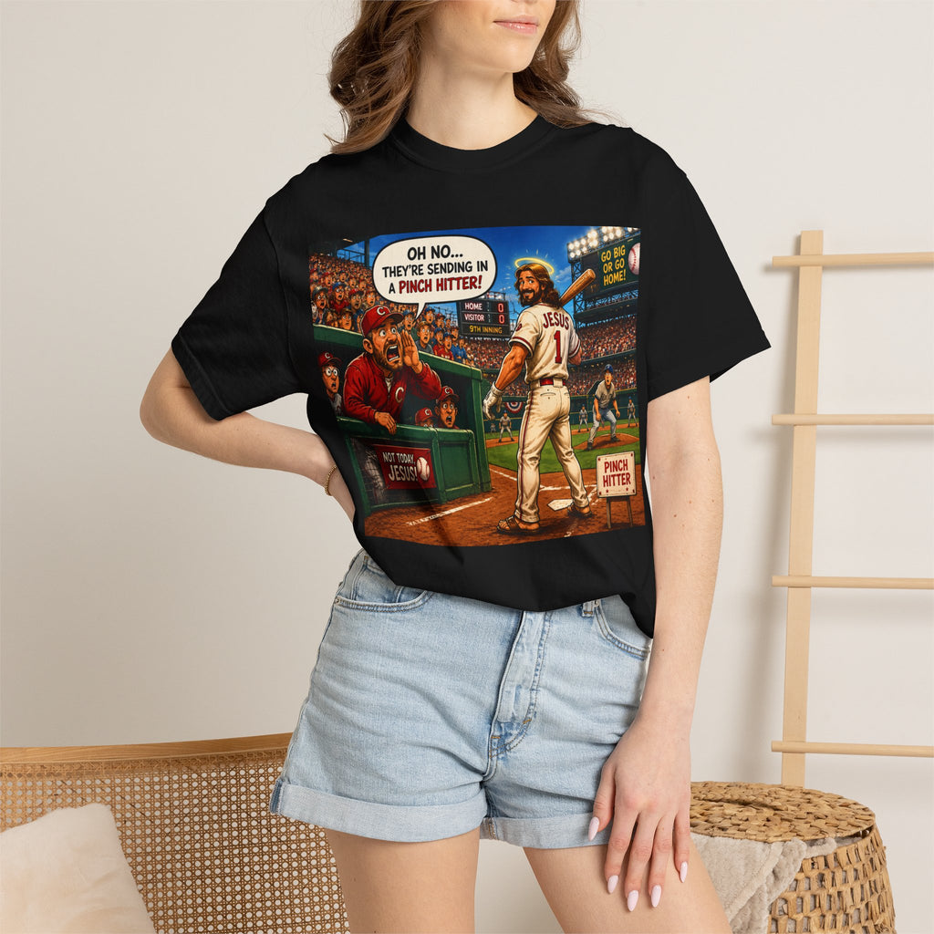 Pinch Hitter Baseball Comic Tee | T-Shirt