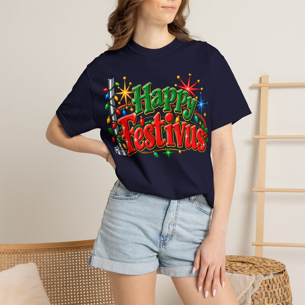Festivus T-Shirt — "Happy Festivus" Holiday Graphic Tee