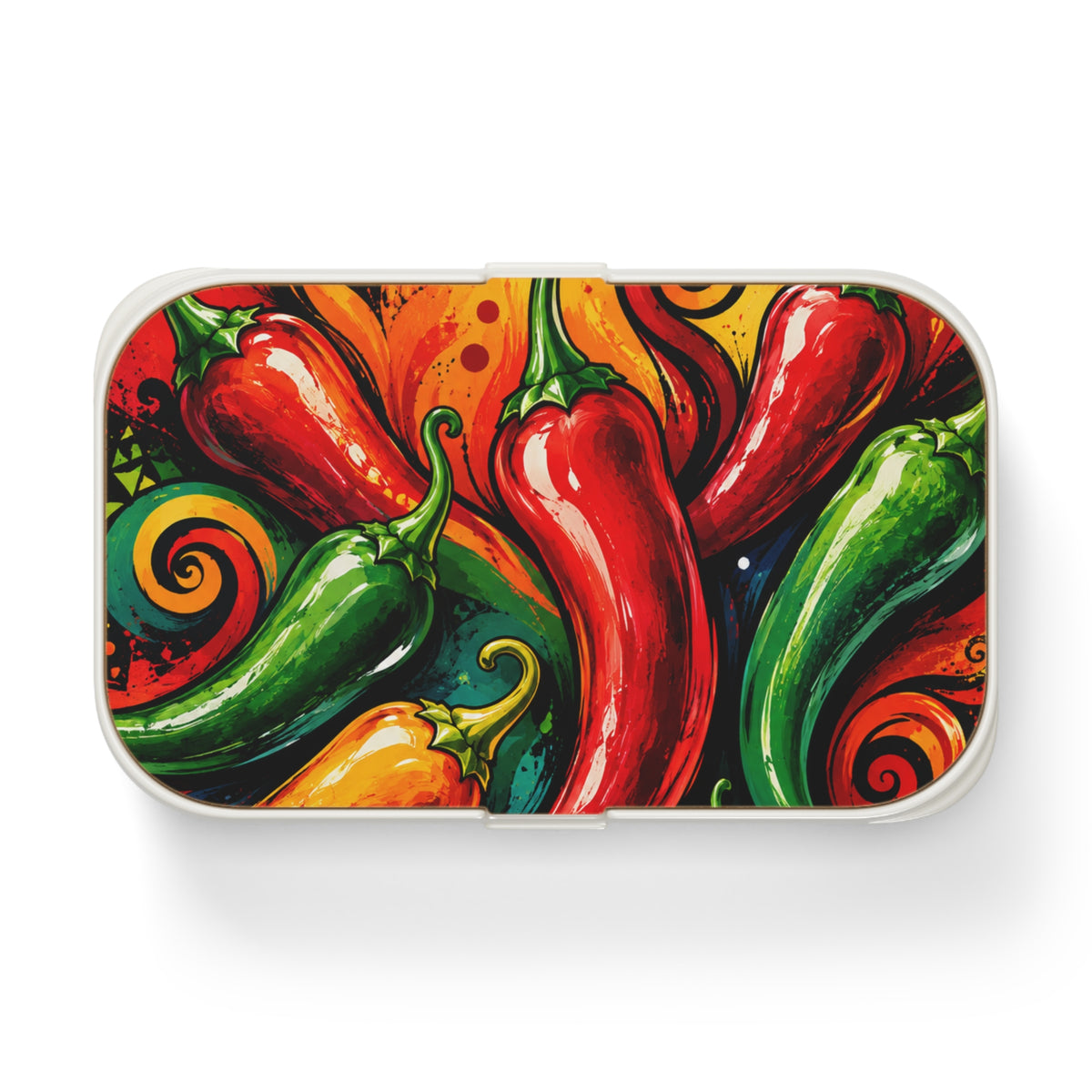Chili Pepper Bento Lunch Box – Spicy Southwestern Food Container