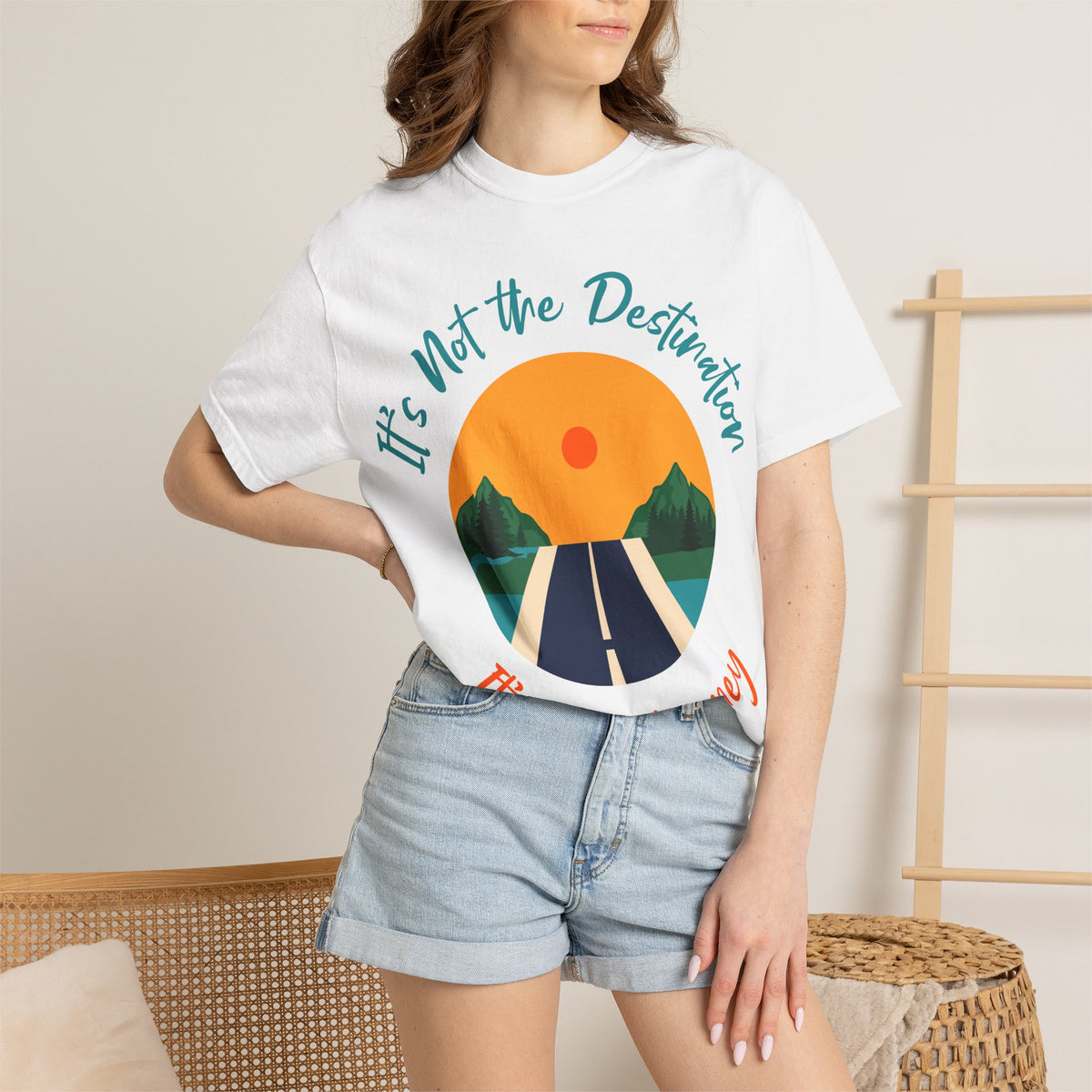Journey Road T-Shirt — "It’s Not the Destination, It’s the Journey"