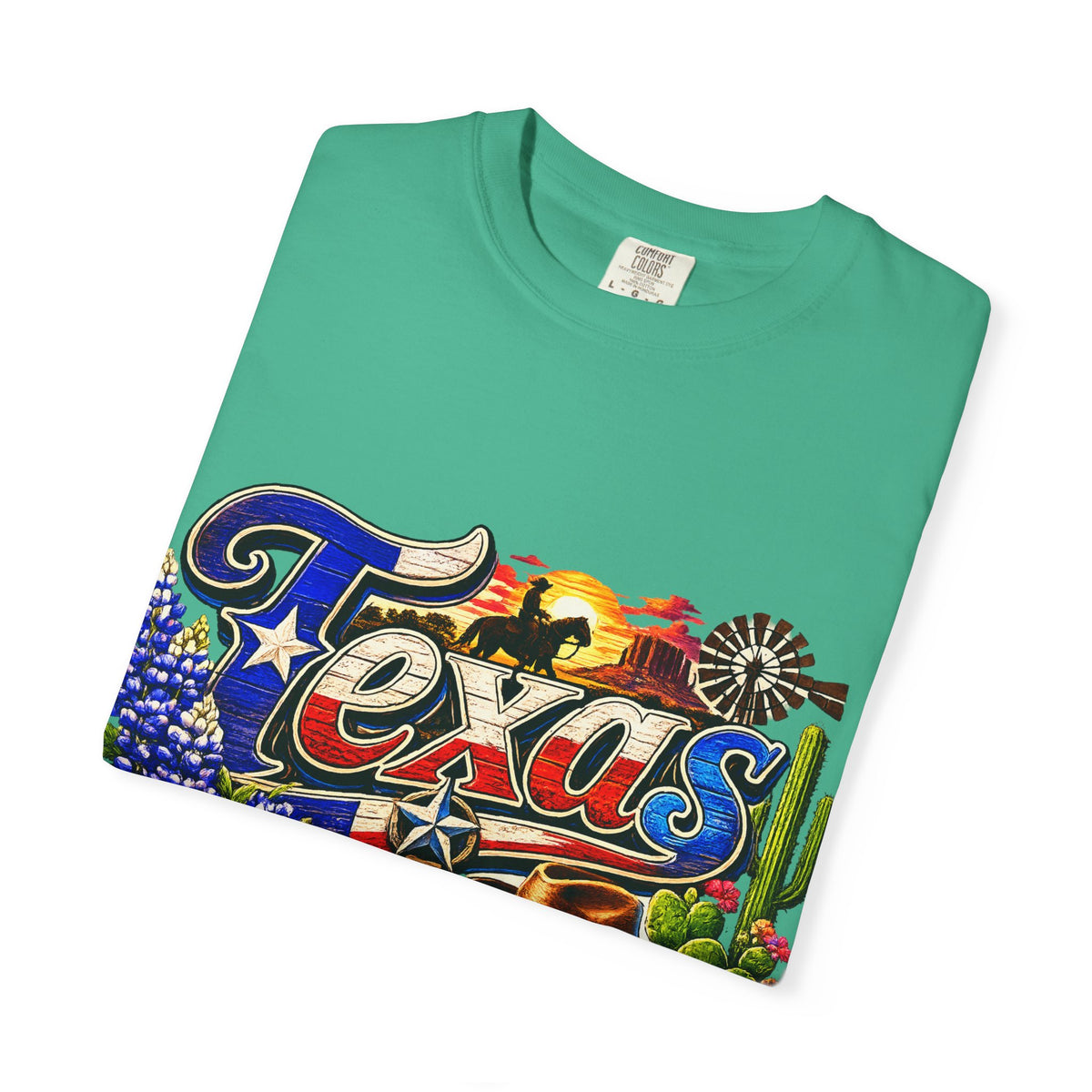 Texas Vintage Postcard T-Shirt | Lone Star State Roadtrip
