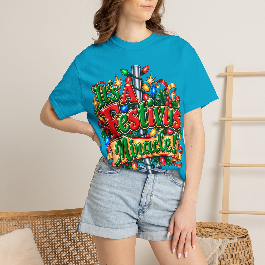 Festivus Miracle T-Shirt — Holiday Comedy Graphic Tee