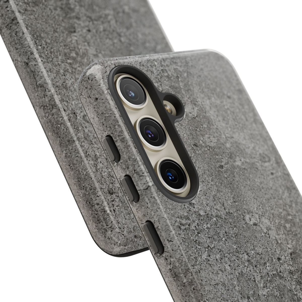Concrete Texture Phone Case — Rugged Grey Protective iPhone Cover