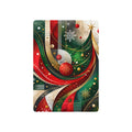 Abstract Holiday Swirls Poker Playing Cards | Festive Card Deck