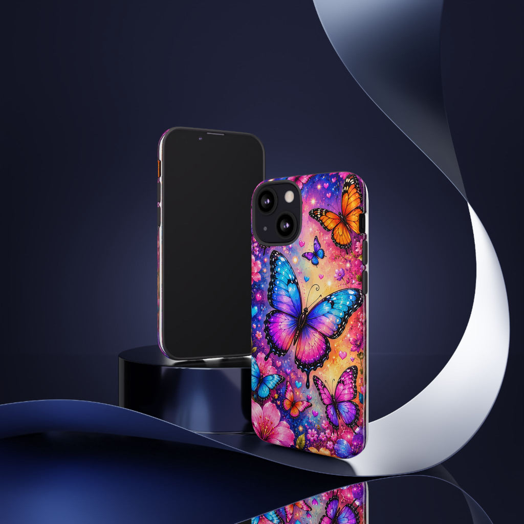 Colorful Butterfly Pattern Phone Case | Tough Cases