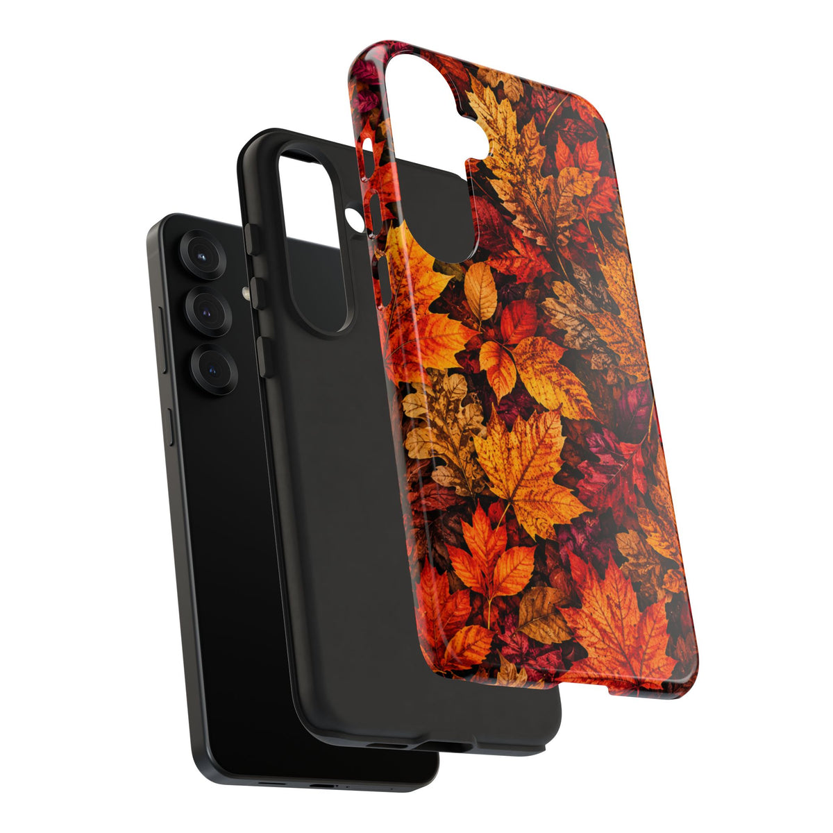 Autumn Leaves Tough Phone Case — Fall Foliage Protective Cover