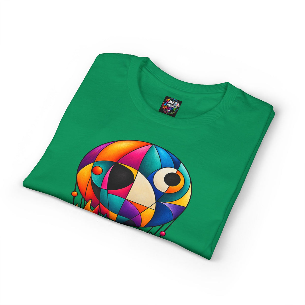 Colorful Geometric Hot Air Balloon T-Shirt