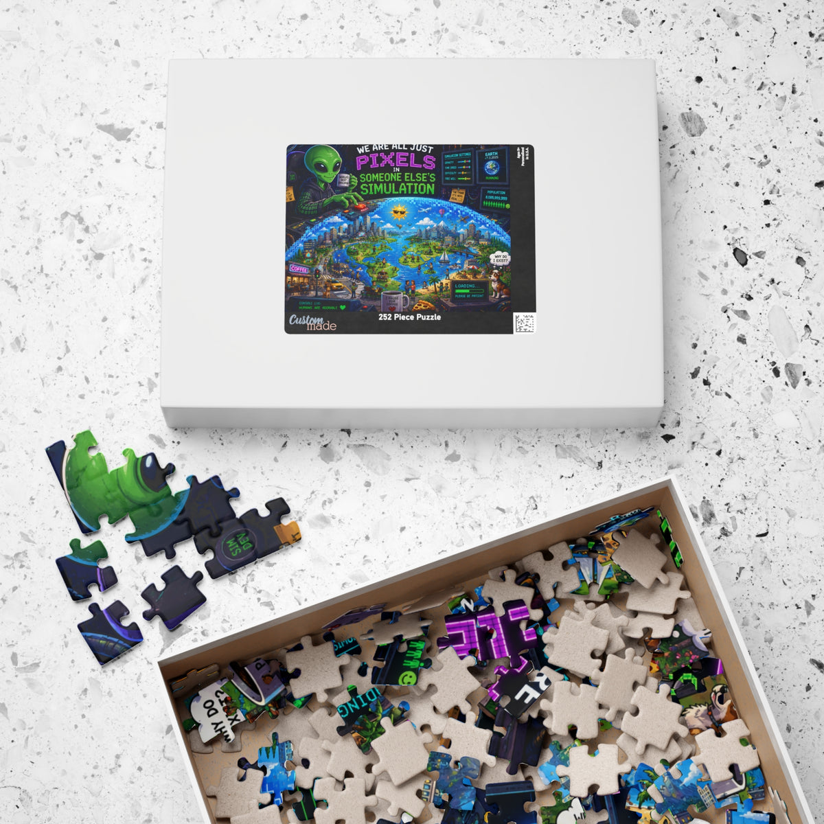 We Are All Just Pixels in Someone Else's Simulation Puzzle